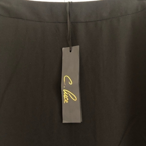 NWT C. Luce Pleated Maxi Skirt - Picture 5 of 7